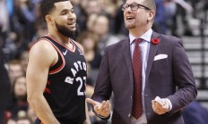 熊猫体育官方-猛龙力克山猫，范弗利特砍下高效19分