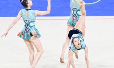 熊猫直播平台-体操比赛选手优雅飒爽登场称霸