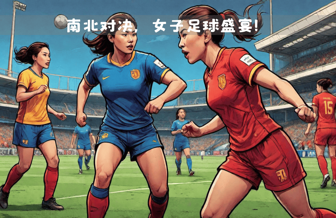强者争霸！女子足球比赛竞争激烈