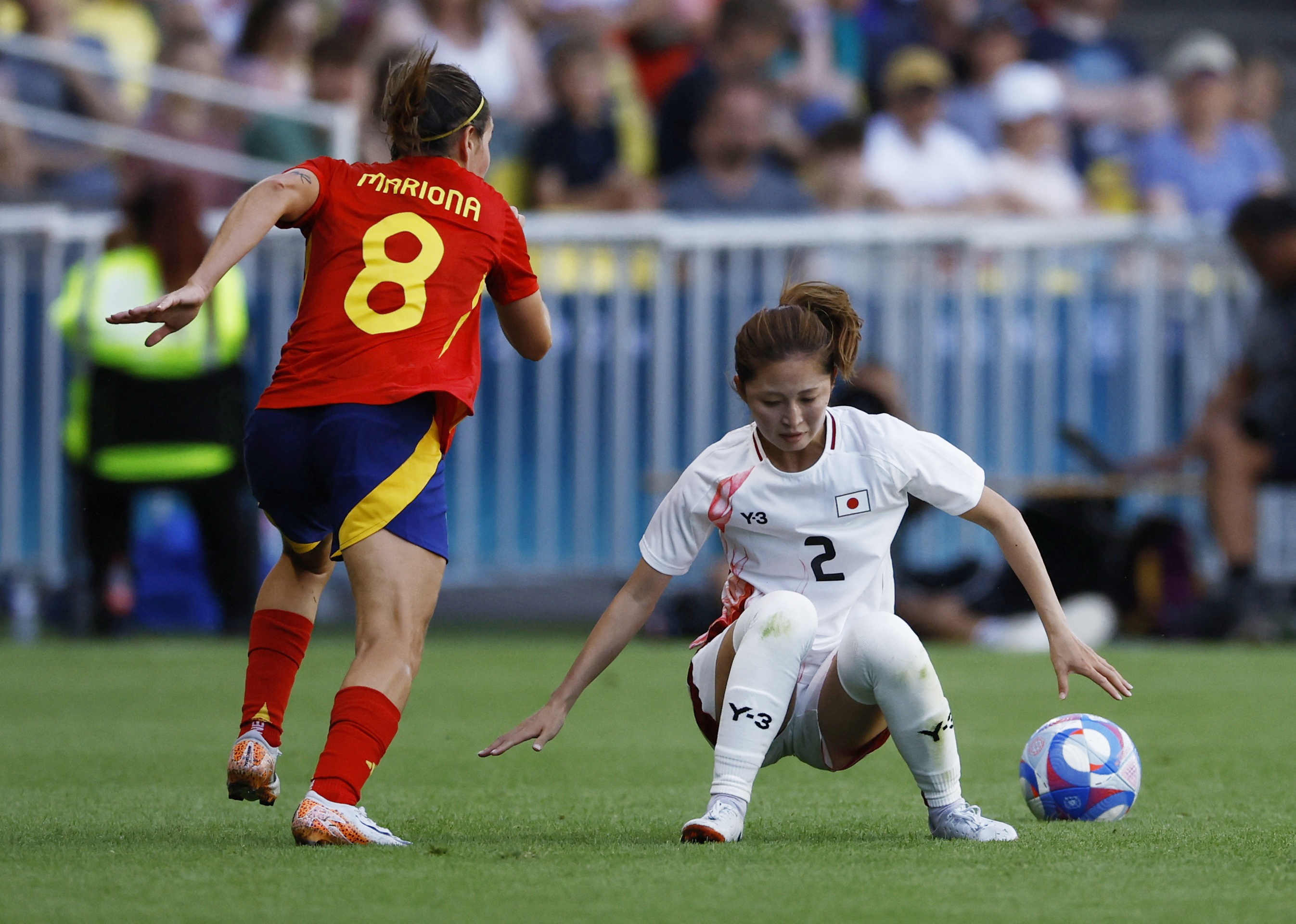 日本女子足球队备战国际比赛