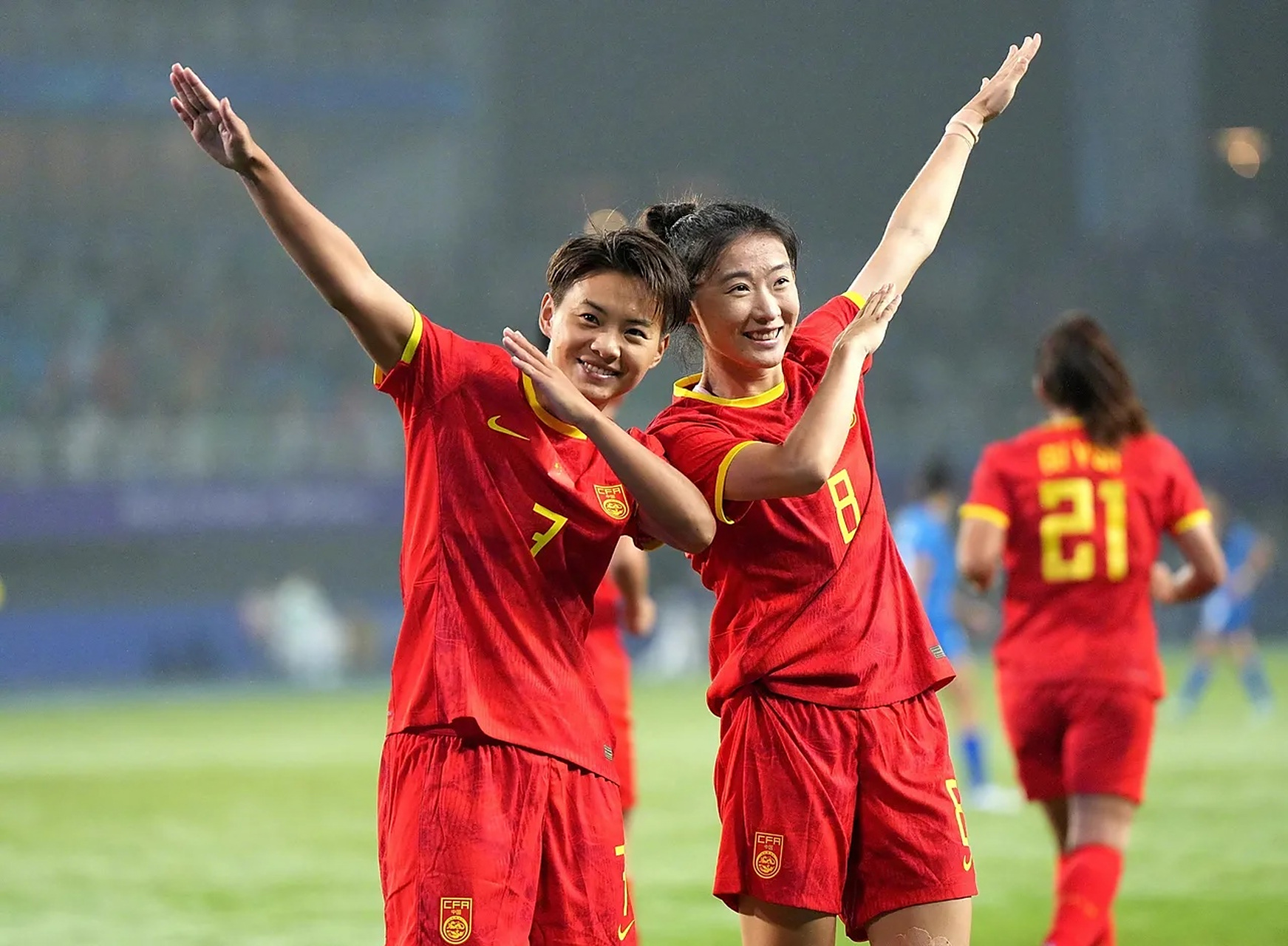 关于中国女足实力碾压对手，轻松取得胜利的信息