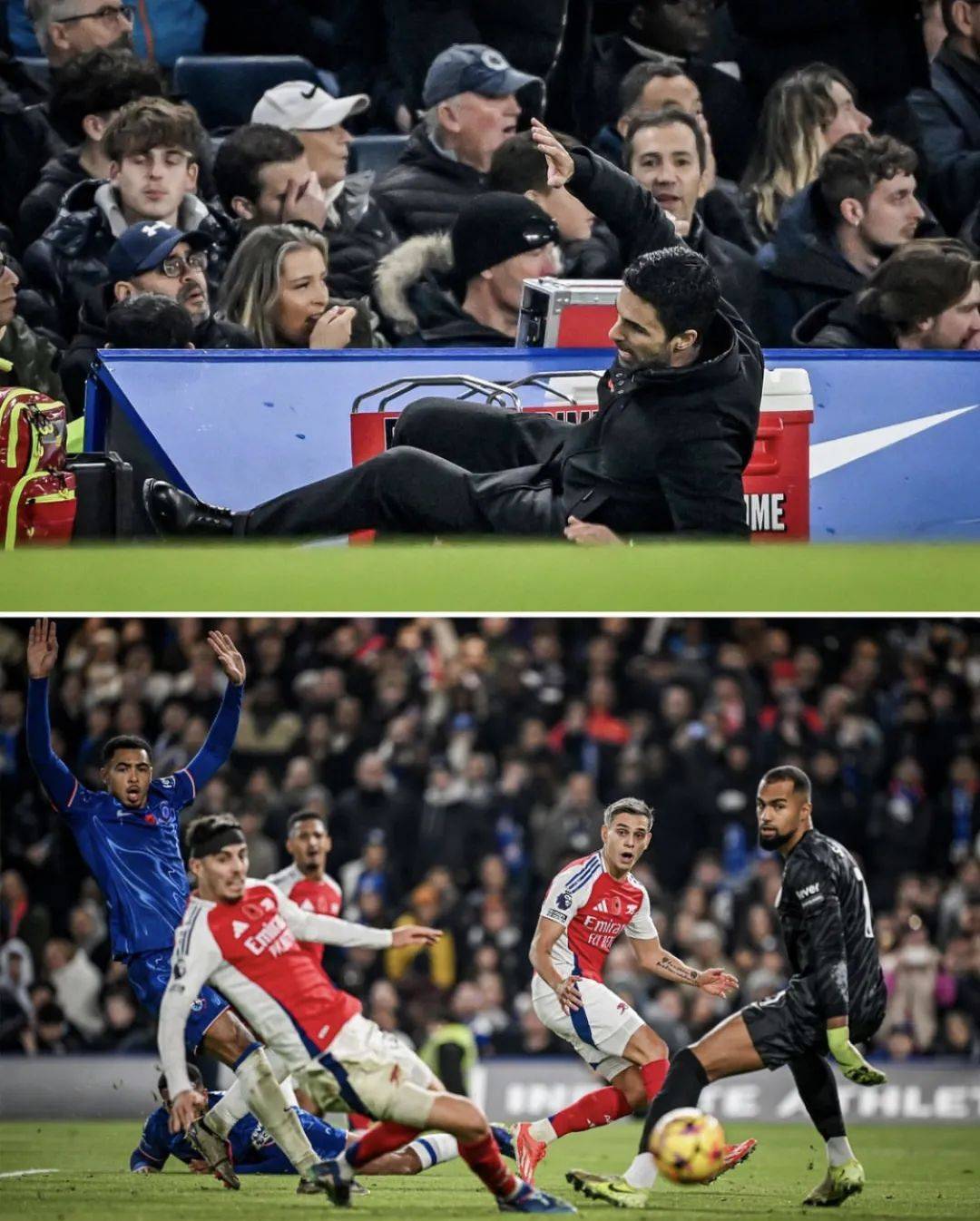 关于阿森纳客场不敌水晶宫，遭遇联赛两连败，危险性增加的信息