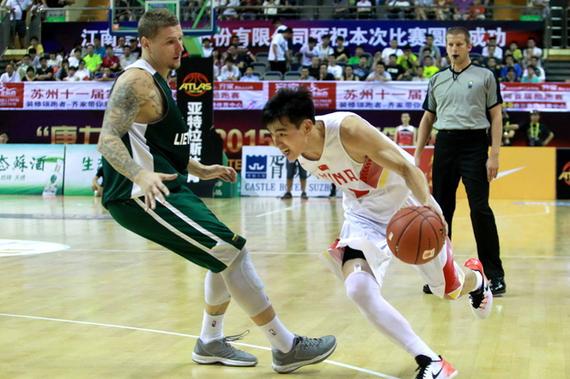 立陶宛队备战自我突破，备战态度非常端正