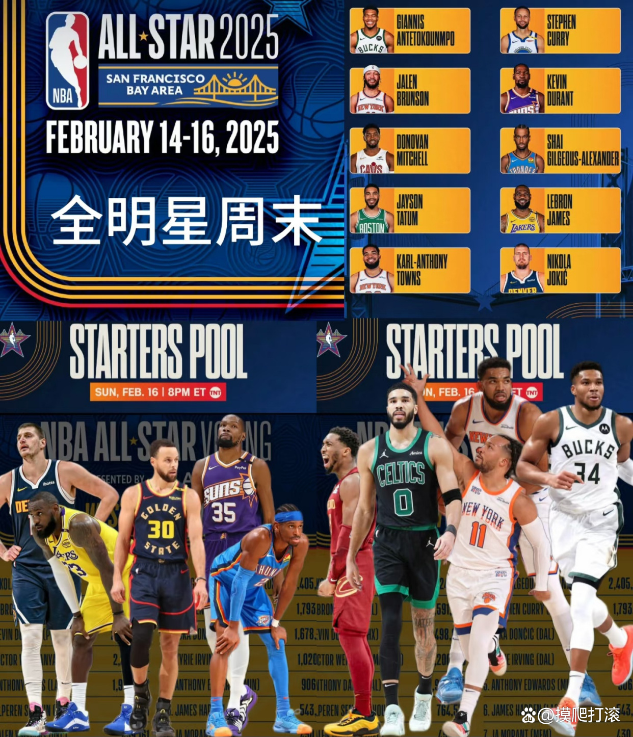 篮球明星联动，全明星周末火力全开
