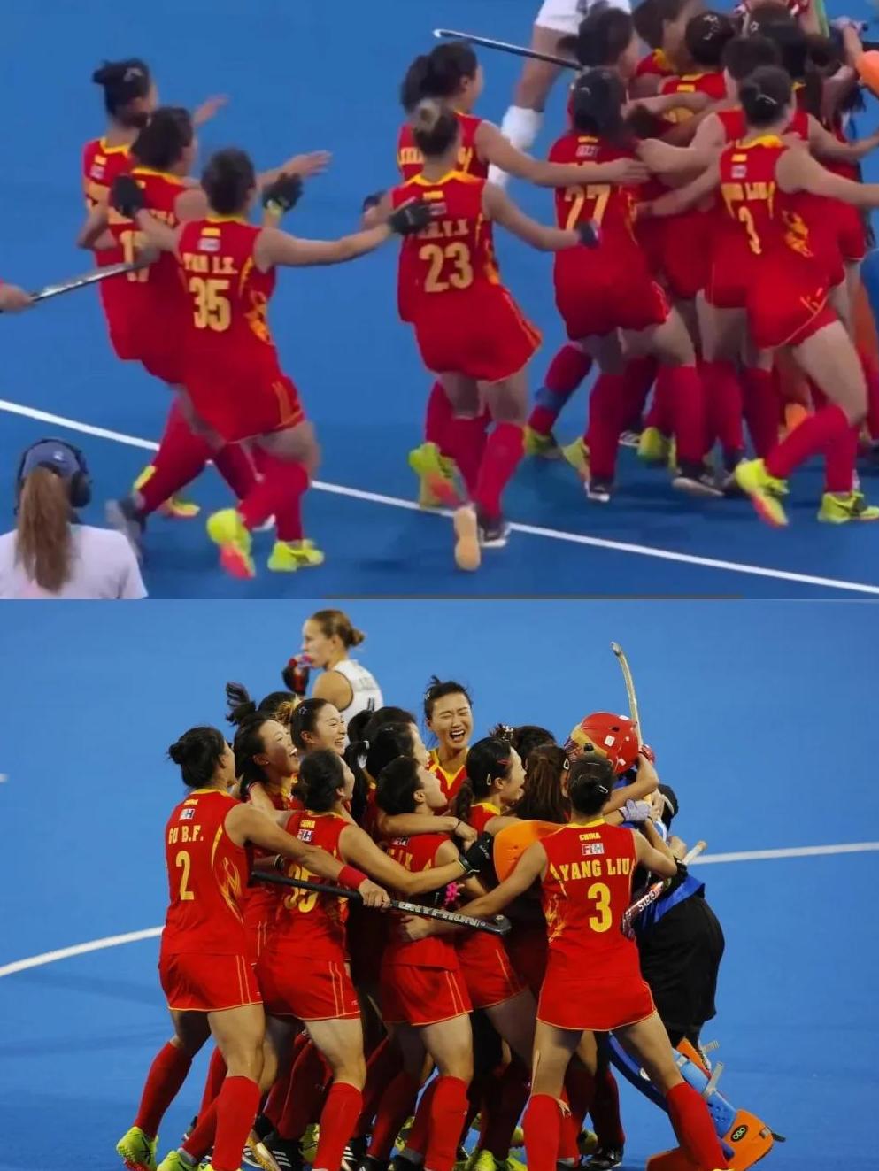 曲棍球比赛，澳大利亚女队实现逆袭！