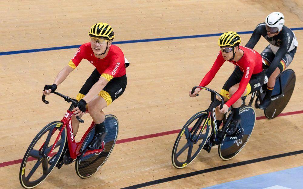 自行车男子个人追逐赛:韦健飙速夺冠 自行车男子个人追逐赛:韦健飙速夺冠
