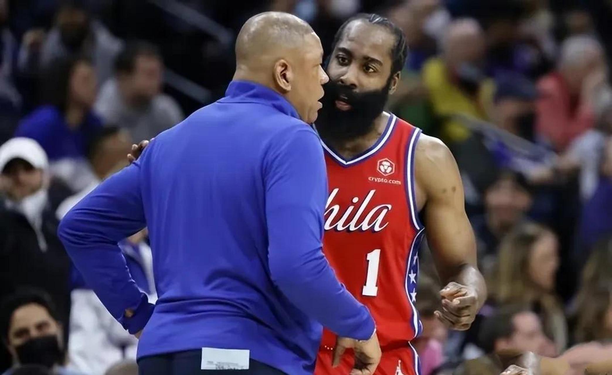 抢战战绩连败76人豪砍五双没用 抢战战绩连败76人豪砍五双没用